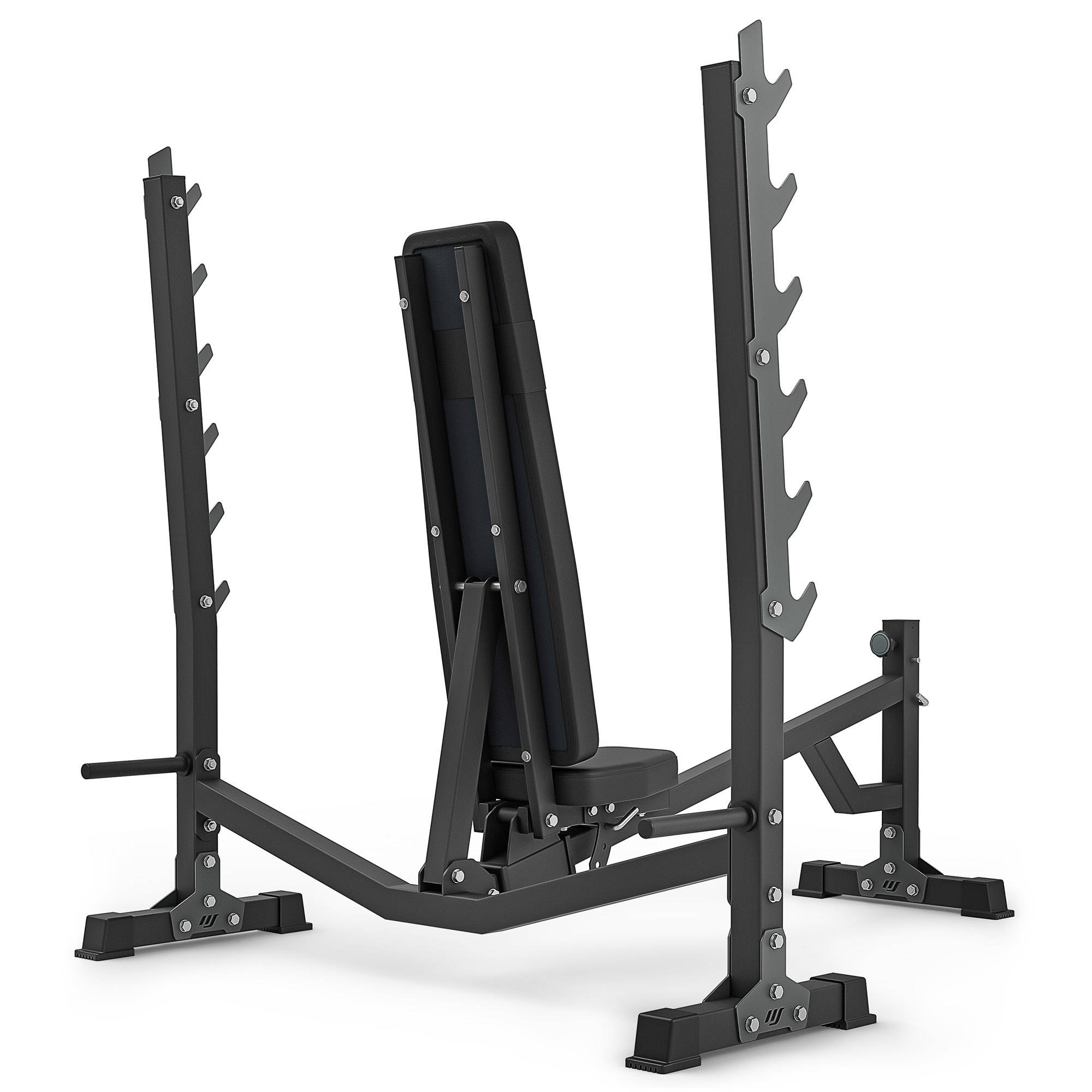 Adjustable bench with stands and negative slant MS-L106 3.0 - Marbo Sport