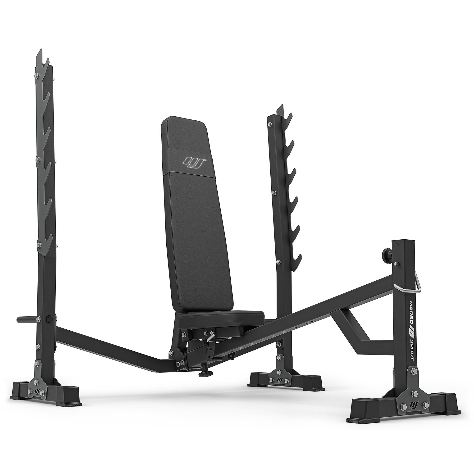 Adjustable bench with stands and negative slant MS-L106 3.0 - Marbo Sport