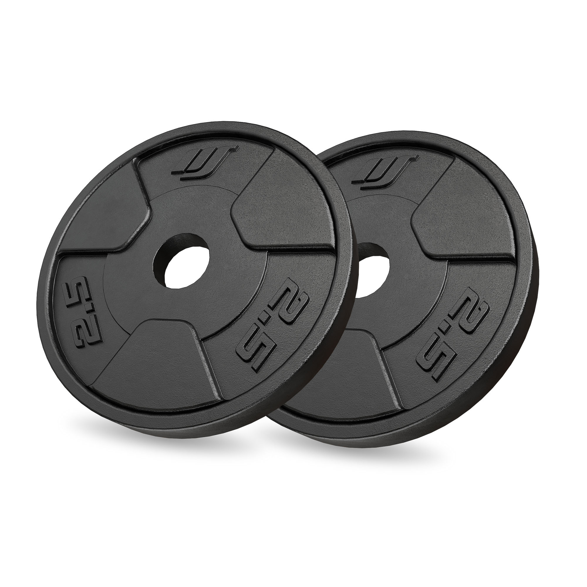 Cast iron weight plate set 2 × 2.5 kg – Marbo Sport