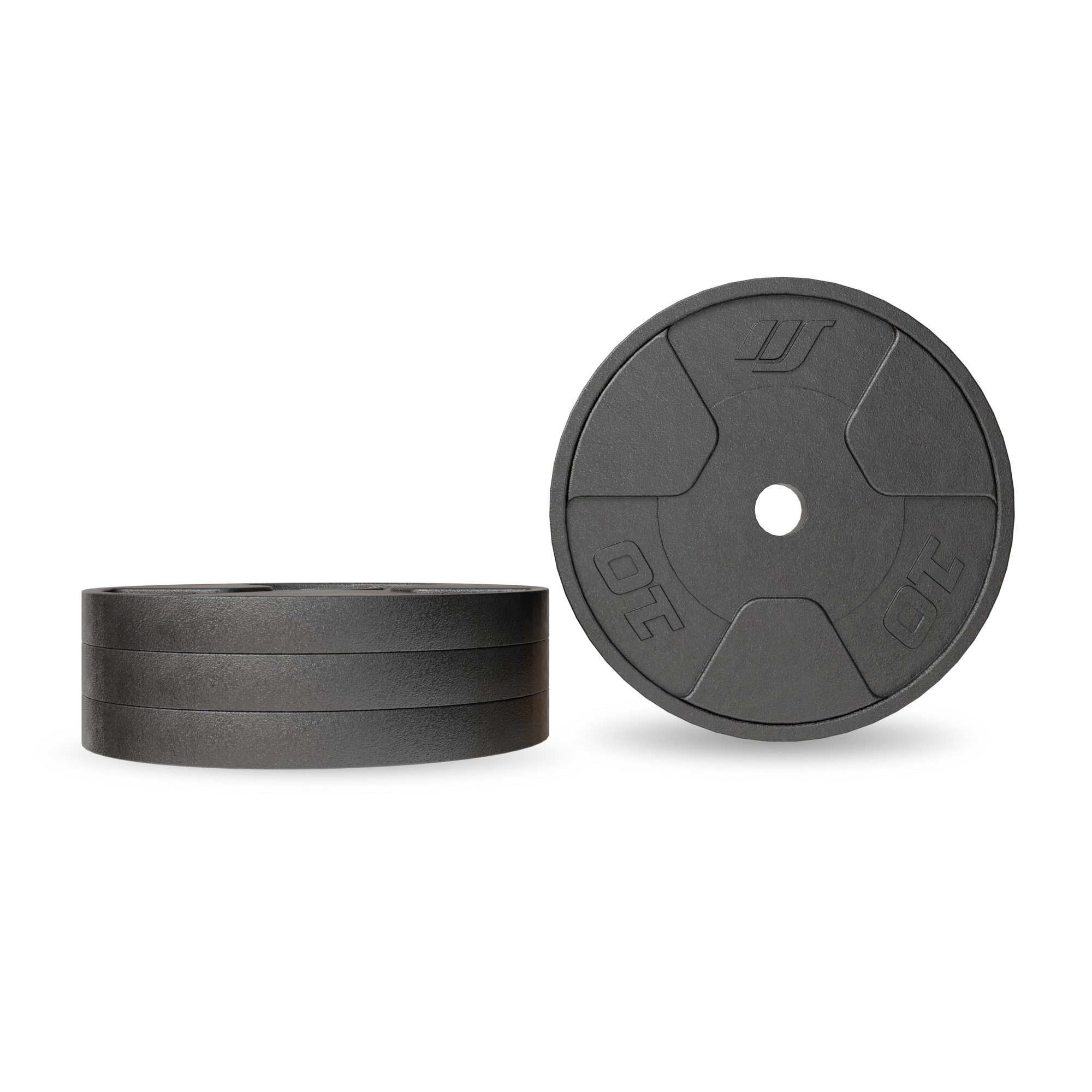 Cast iron weight set 2 x 10 kg - Marbo Sport