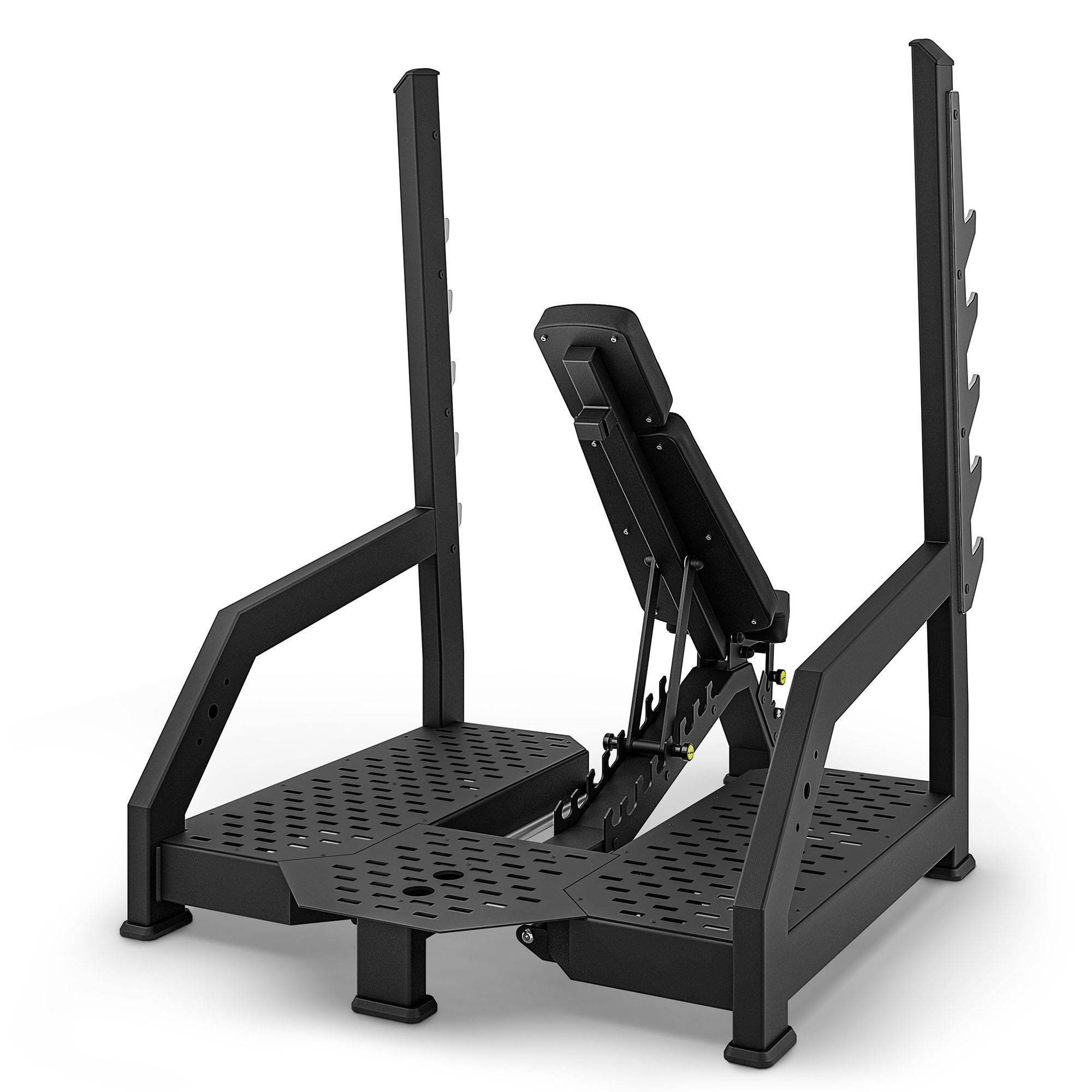Olympic adjustable bench with stands UX-L213 - UpForm