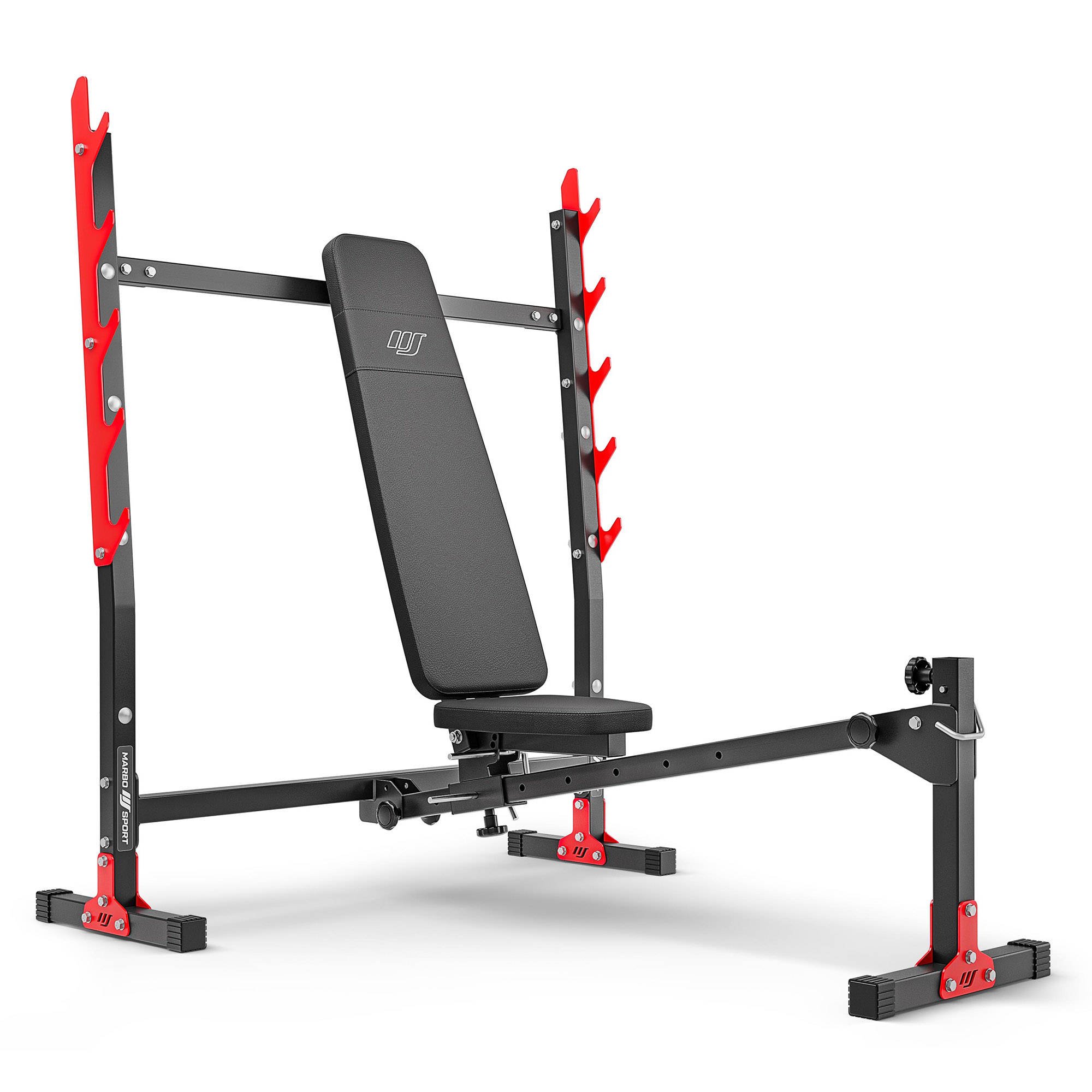 Bench 2.0 – Marbo Sport 107 2.0 | equipment \ Training benches \ Barbell benches For beginners | MarboSport.eu