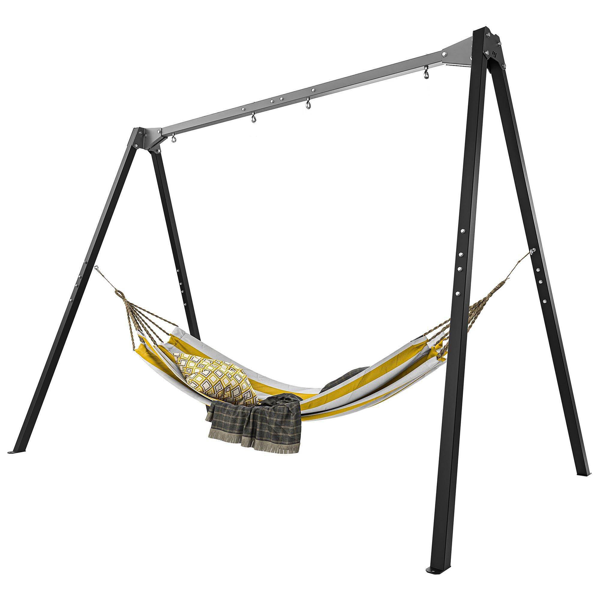 Garden swing 2 seater frame MO 002 Marbo Sport Outdoor Black