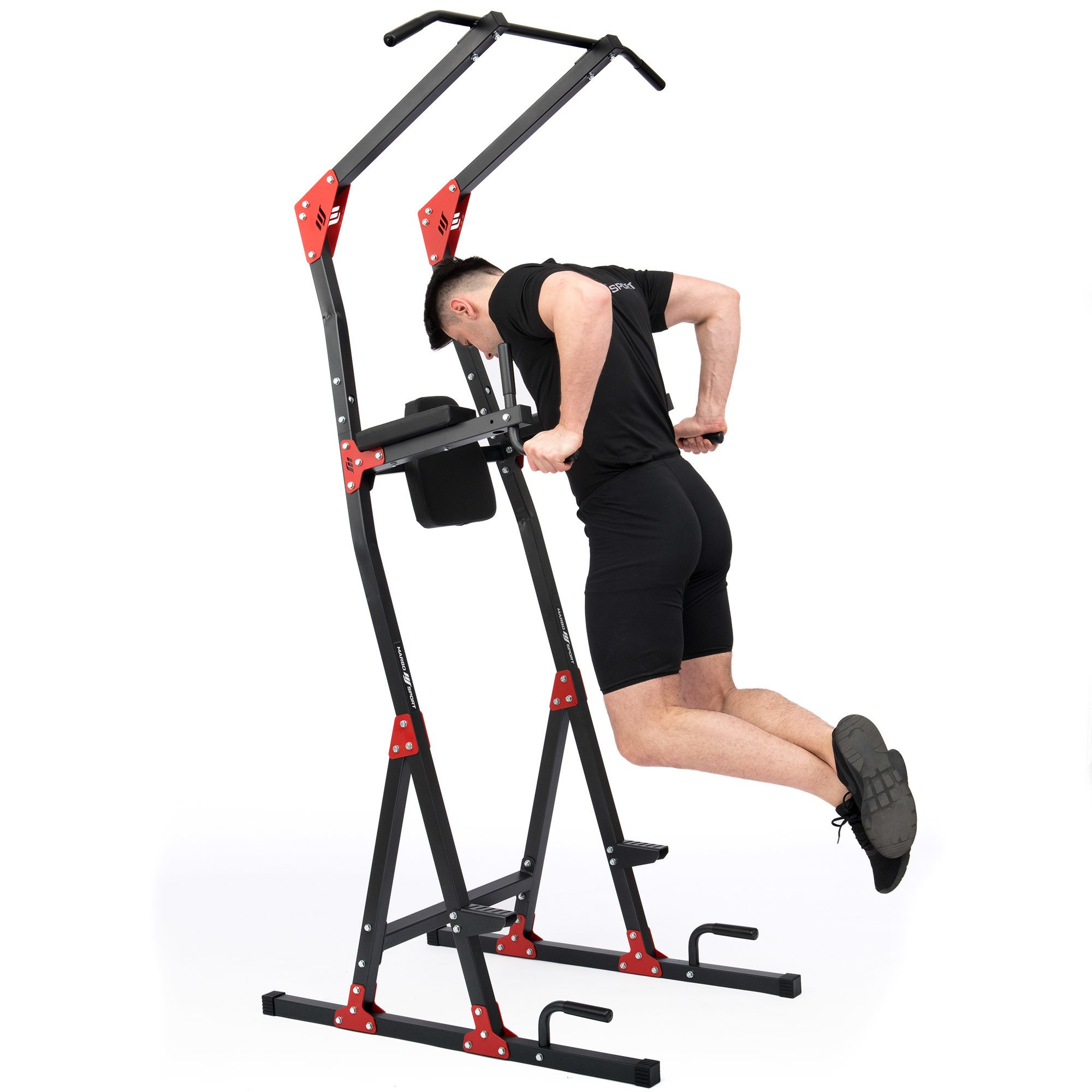 Wanten Betekenis Elektricien Power tower MH-U102 - Marbo Sport | Strength equipment \ Exercise equipment  \ Dip stations For beginners | MarboSport.eu