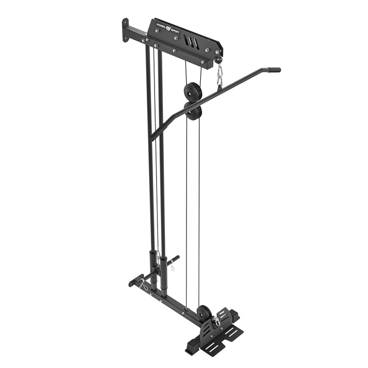 Wall-Mounted Lat Pulldown with Dual Guide Rails MS-W103 2.0 – Marbo Sport