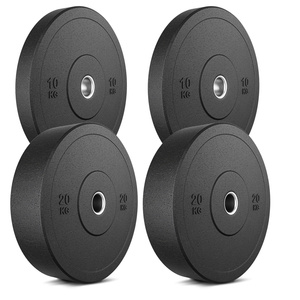 Solid rubber weight plates set - MW-Bumper - 60 kg / 2 x 20 kg + 2 x 10 kg - Marbo Sport