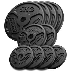 Cast iron weight plates slim 30 kg / 4 x 1.25 kg, 2 x 2.5 kg, 4 x 5 kg - Marbo Sport