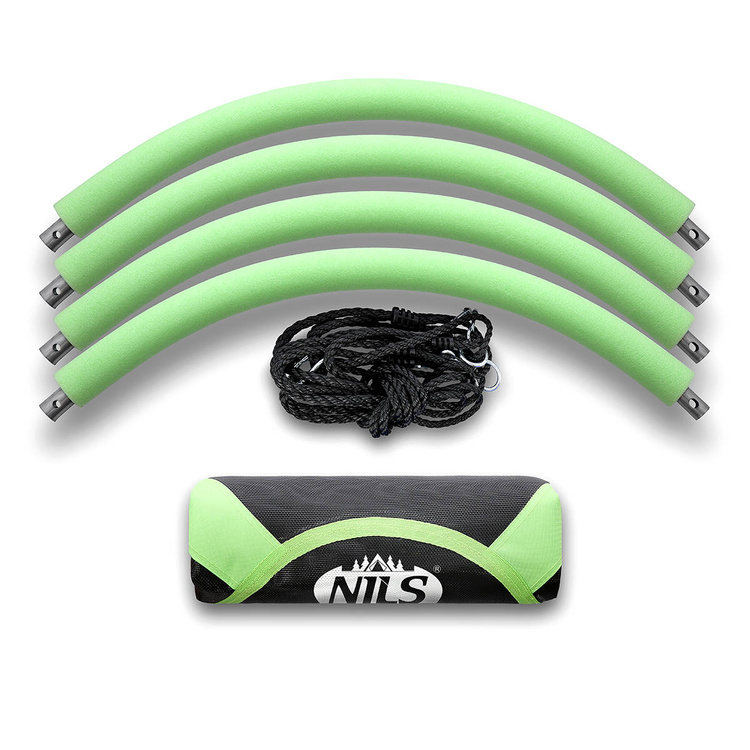 Stork's nest hanging swing Ø100 cm GREEN - NILS