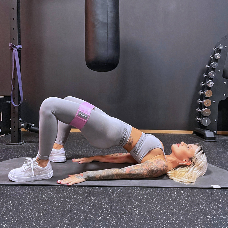 Set of 3 fabric resistance bands - Marbo Sport