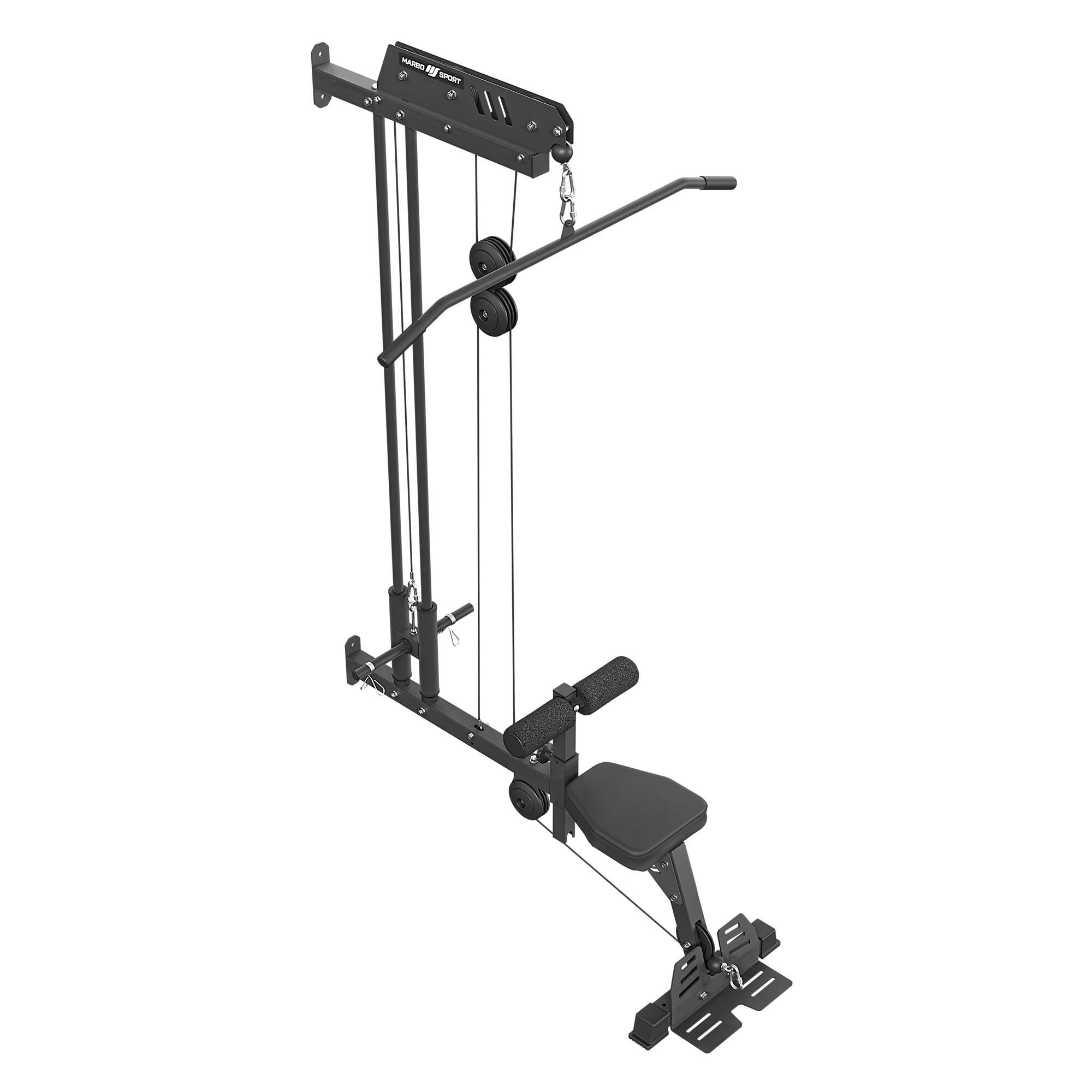 MS-W104 2.0 Wall-Mounted Lat Pulldown – Compact Strength Training Redefined