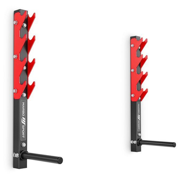 Wall-Mounted Weights And Bars Storage Rack MH-S208 - Marbo Sport