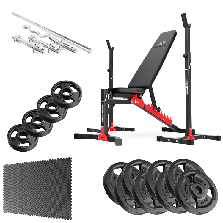 Strength training set for beginners – Men Basic – Marbo Sport