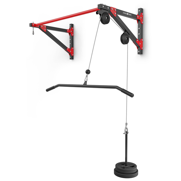 Marbo Sport multifunctional pull-up bar with lat pulldown and punching bag holder (3in1) MH-D204 - Marbo Sport