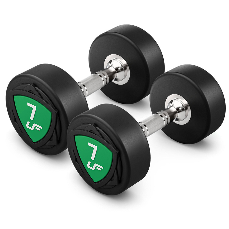 Set of polyurethane dumbbells 1-10kg (increments of 1 kg) 110 kg – UpForm