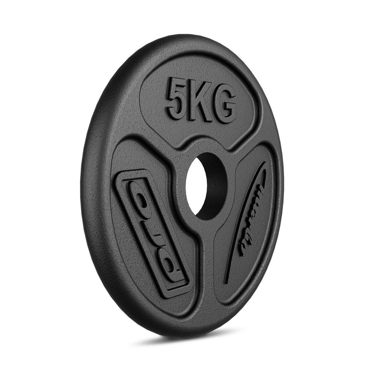 Olympic weight plate made of cast iron 5 kg with ø51 mm bore MW-O5-OLI - Marbo Sport