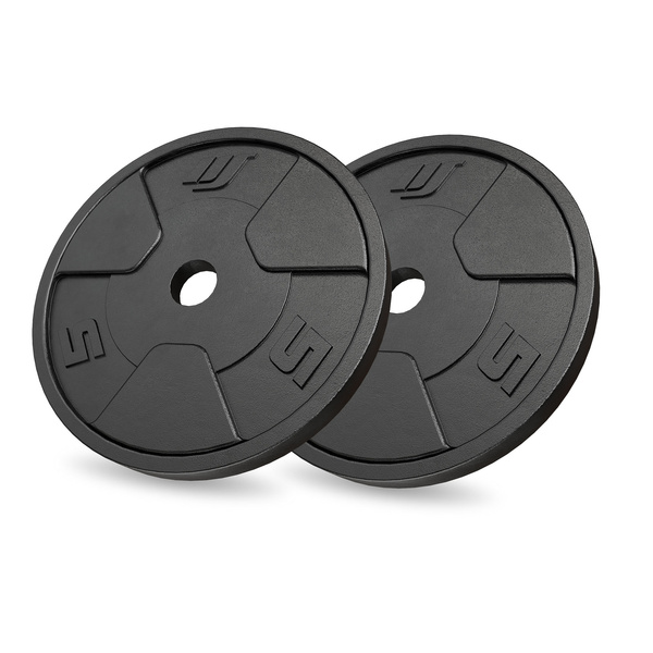 Cast iron weight plates set 2 × 5 kg – Marbo Sport