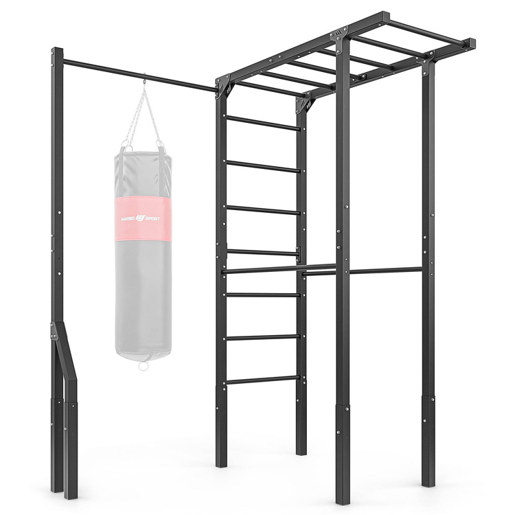 External ladder + pull-up bar with bag holder MO-Z4 - Marbo Sport