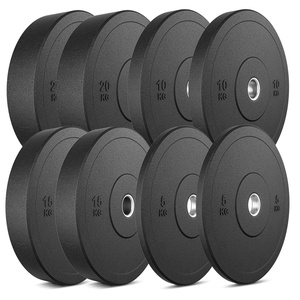 Solid rubber weight plates set - MW-Bumper - 100 kg - Marbo Sport