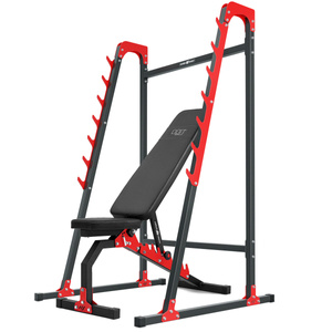 Set MH8 | Adjustable bench MH-L114 + Multi rack MH-S204 - Marbo Sport