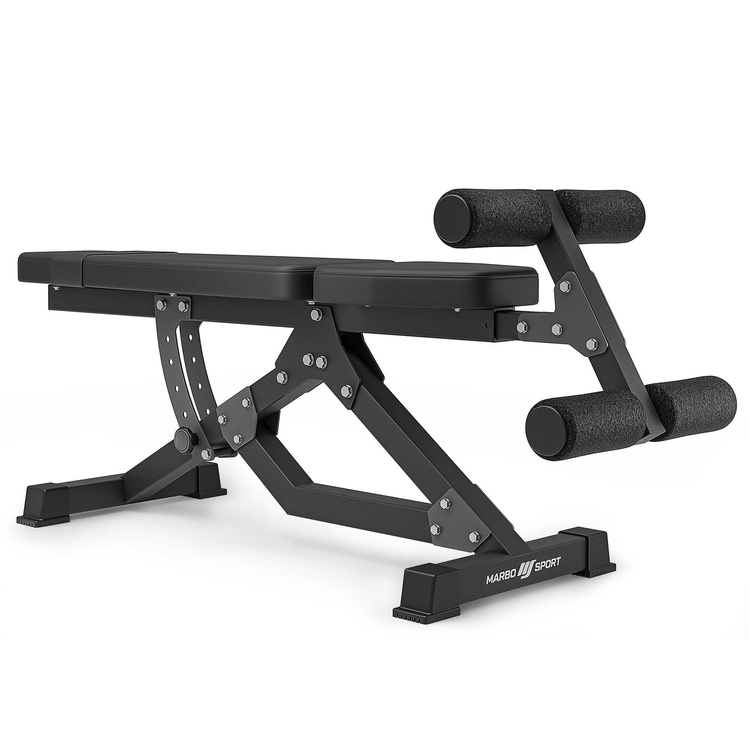 Adjustable abdominal muscle exercise bench MS-L110 2.0 - Marbo Sport
