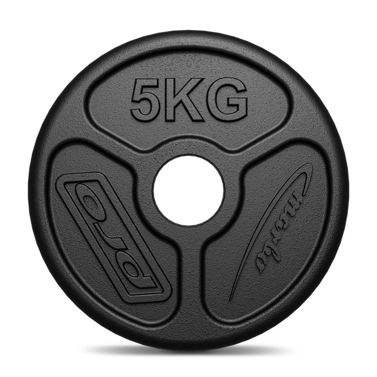 Olympic weight plate made of cast iron 5 kg with ø51 mm bore MW-O5-OLI - Marbo Sport