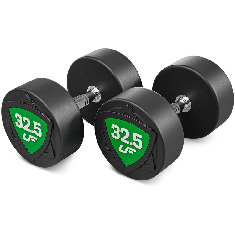 Set of polyurethane dumbbells 27,5-37,5kg (increments of 2.5 kg) 325 kg – UpForm