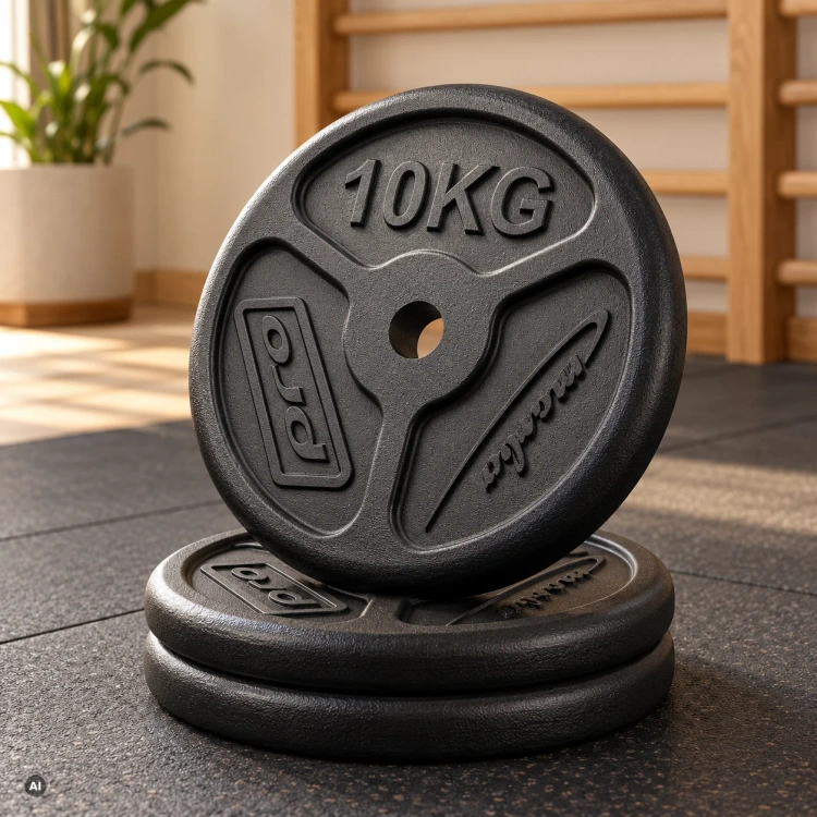Standard iron discs slim 10 kg with ø31 mm bore MW-O10-slim - Marbo Sport