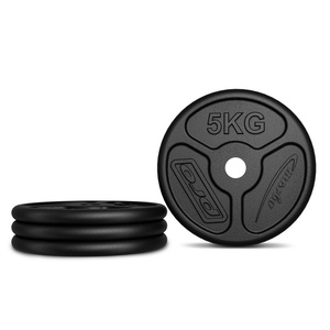Cast iron weight plates slim set 30 kg / 4 x 5 kg + 4 x 2.5 kg - Marbo Sport