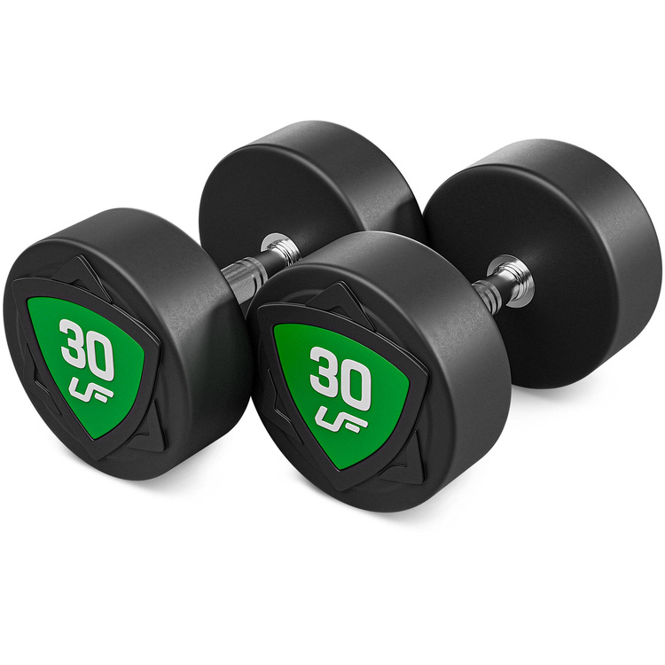 Set of polyurethane dumbbells 27,5-37,5kg (increments of 2.5 kg) 325 kg – UpForm
