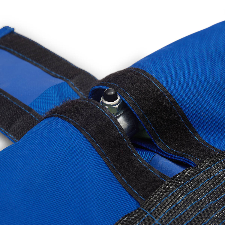 Stork's nest hanging swing Ø100 cm BLUE - NILS