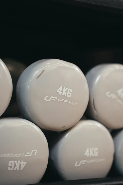 Vinyl dumbbell 4 kg - UpForm