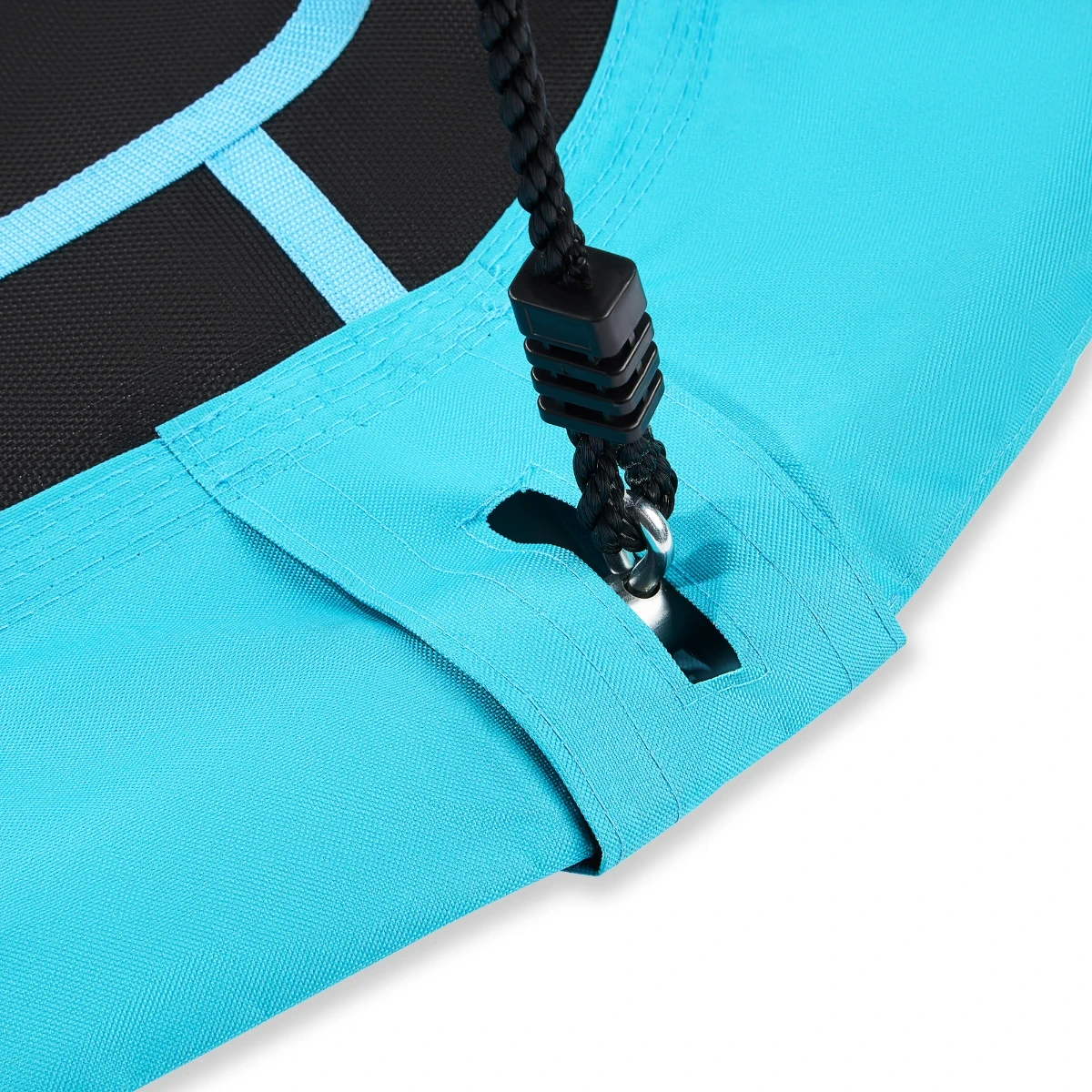 Oval nest swing 167 x 71 cm turquoise - Marbo Sport