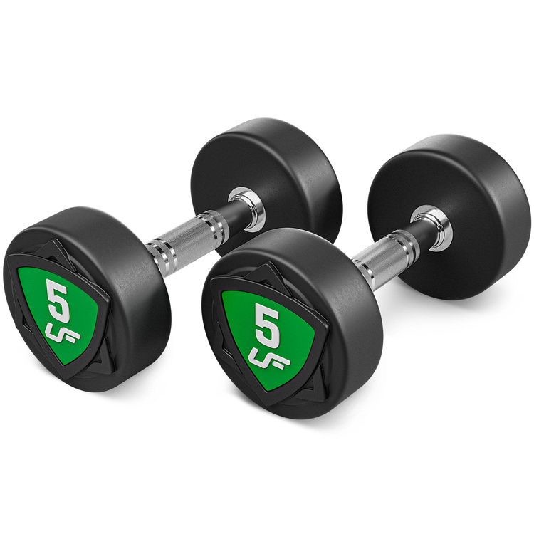 Set of polyurethane dumbbells 2,5-25kg (increments of 2.5 kg) 275 kg – UpForm