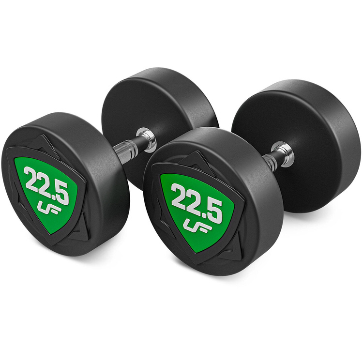 Set of polyurethane dumbbells 2,5-25kg (increments of 2.5 kg) 275 kg – UpForm