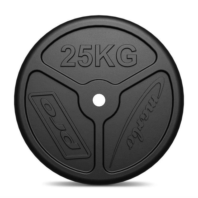 Standard iron discs slim 25 kg with ø31 mm bore MW-O25-slim - Marbo Sport