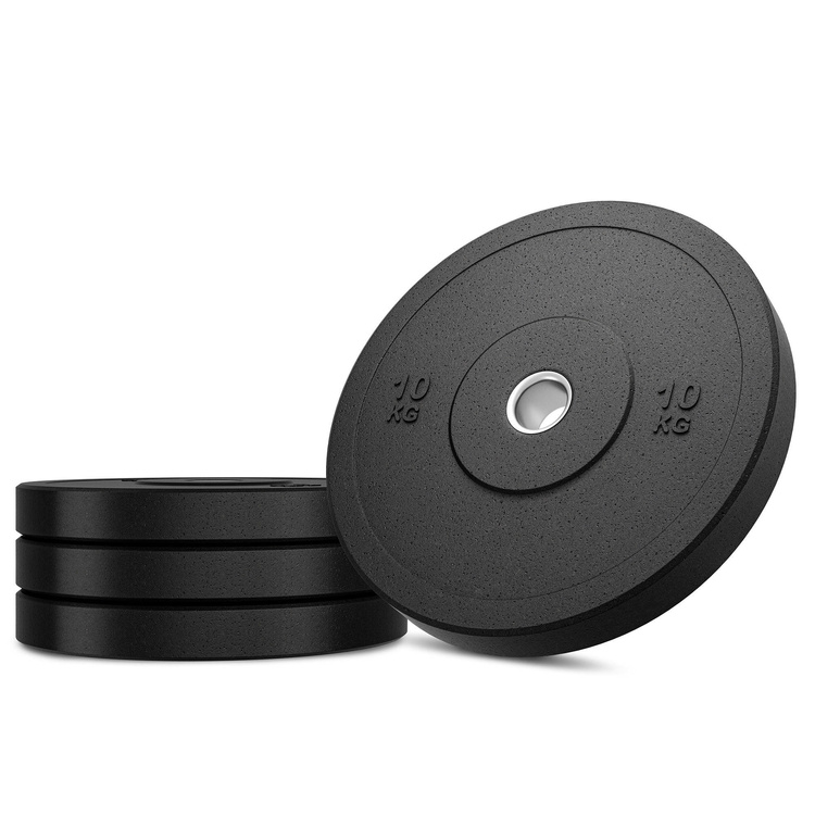 Rubber Encased Olympic Disc 10kg MW-Bumper-10KG - Marbo Sport