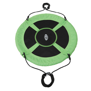 Stork's nest hanging swing Ø100 cm GREEN - NILS