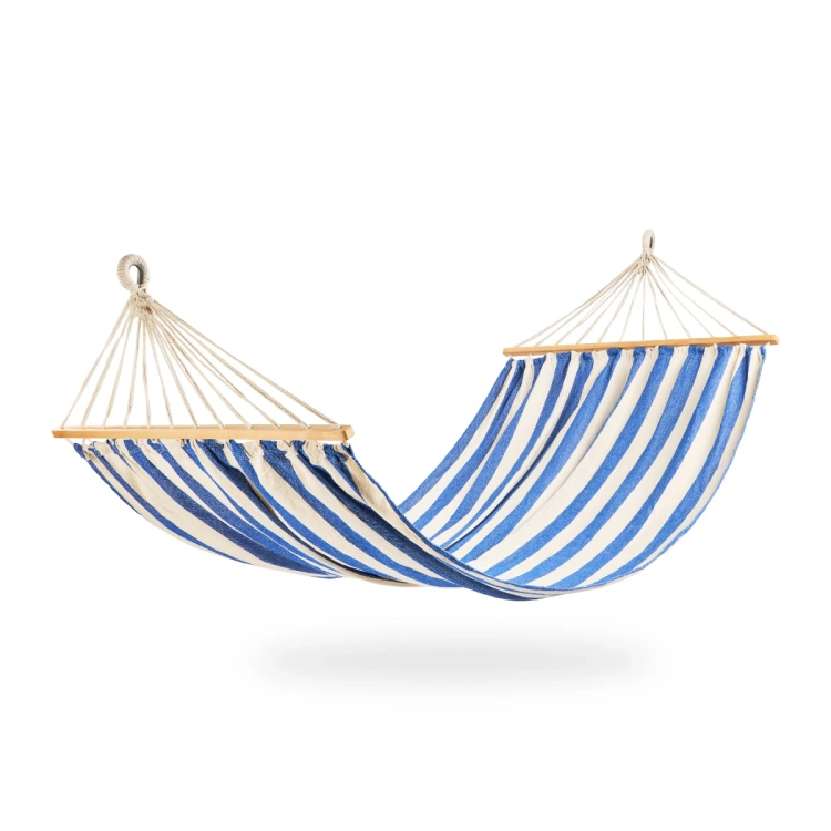 Garden hammock with wooden spreader bar 290 x 125 cm - Marbo Sport