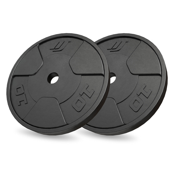 Cast iron weight plates set 2 × 10 kg – Marbo Sport