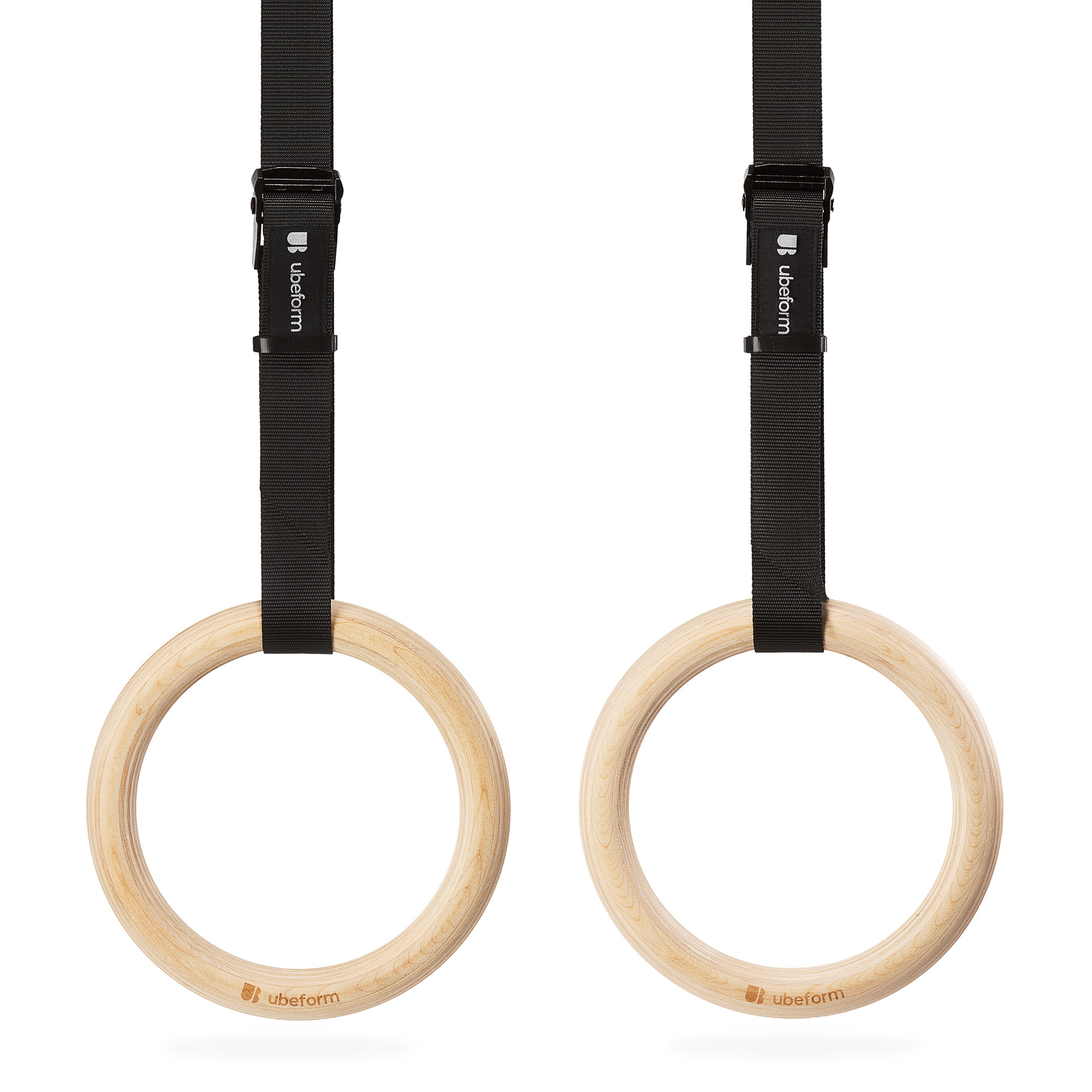 Wooden Gymnastic Rings - Ubeform