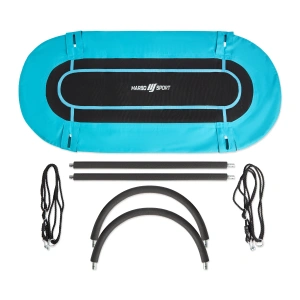 Oval nest swing 167 x 71 cm turquoise - Marbo Sport