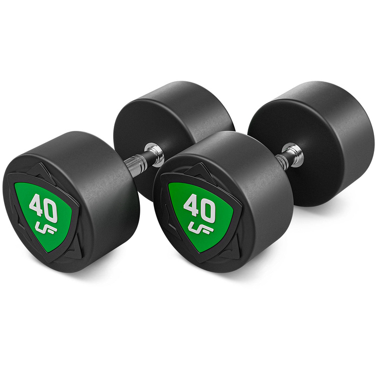Set of polyurethane dumbbells 40-50 kg (increments of 2.5 kg) 450 kg – UpForm