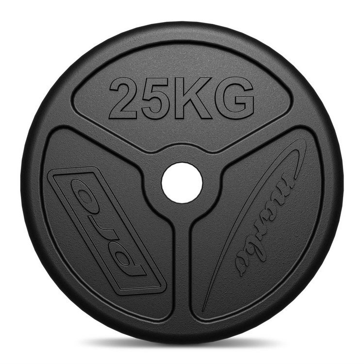 Olympic weight plate made of cast iron 25 kg with ø51 mm bore MW-O25-OLI - Marbo Sport