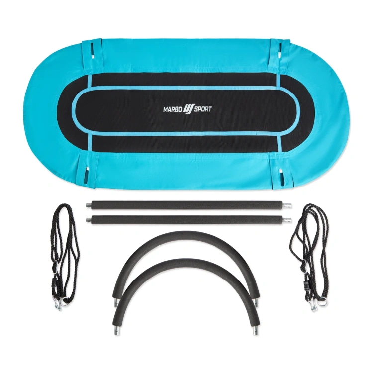 Oval nest swing 167 x 71 cm turquoise - Marbo Sport