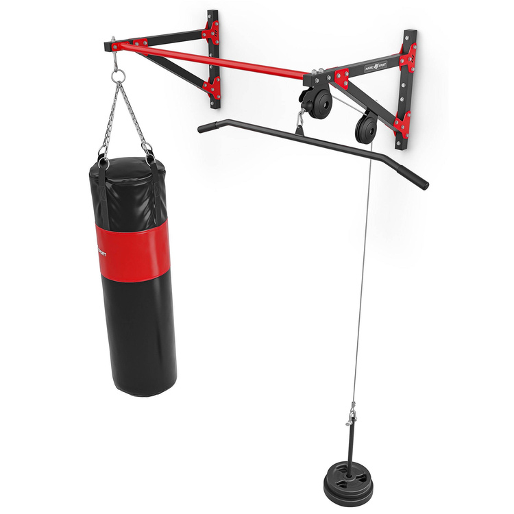 Marbo Sport multifunctional pull-up bar with lat pulldown and punching bag holder (3in1) MH-D204 - Marbo Sport