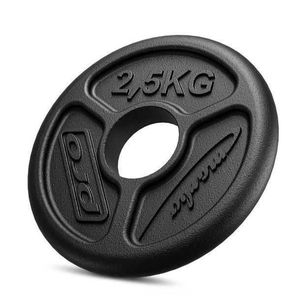 Olympic weight plate made of cast iron 2,5 kg with ø51 mm bore MW-O2I5-OLI - Marbo Sport