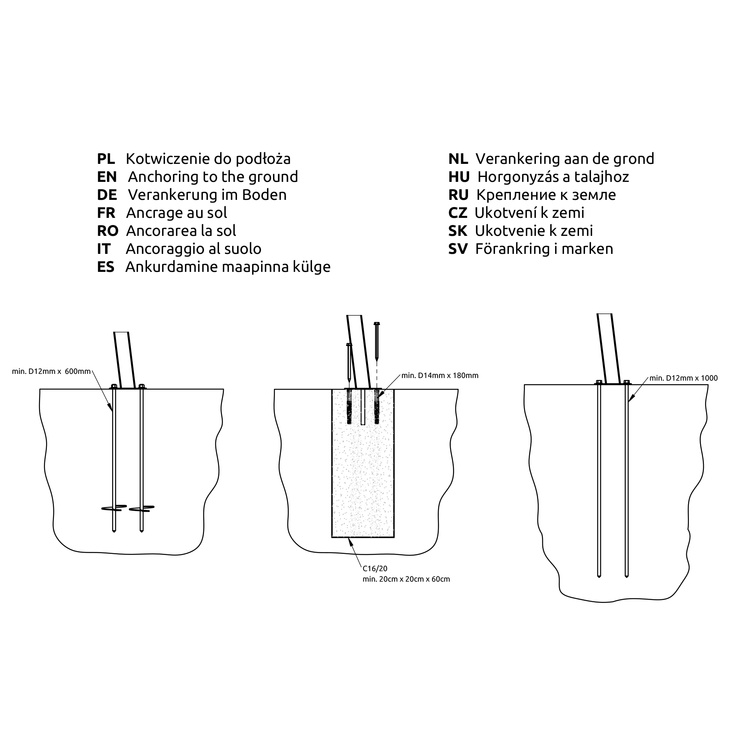 Single swing with storage (frame) PREMIUM MO-012 - Marbo Sport