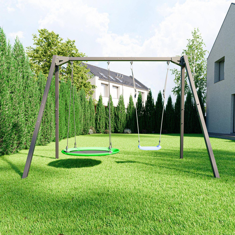 2-seater swing on bearings (frame) PREMIUM MO-013 - Marbo Sport