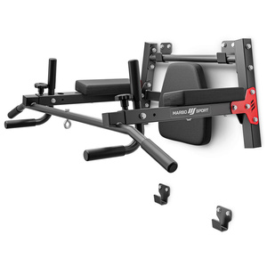 Mulitifunctional wall-mounted dip station with pull-up bar (2in1) MH-U205 – Marbo Sport