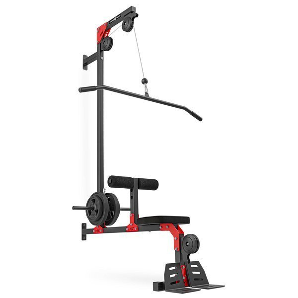 Wall-mounted Lat Pulldown with Seat MH-W102 2.0 - Marbo Sport